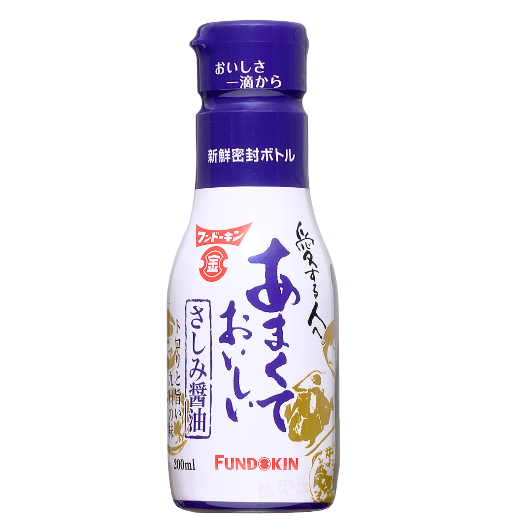 日本九州風味刺身魚生醬油 200ML (藍)到期日 2026-12-1