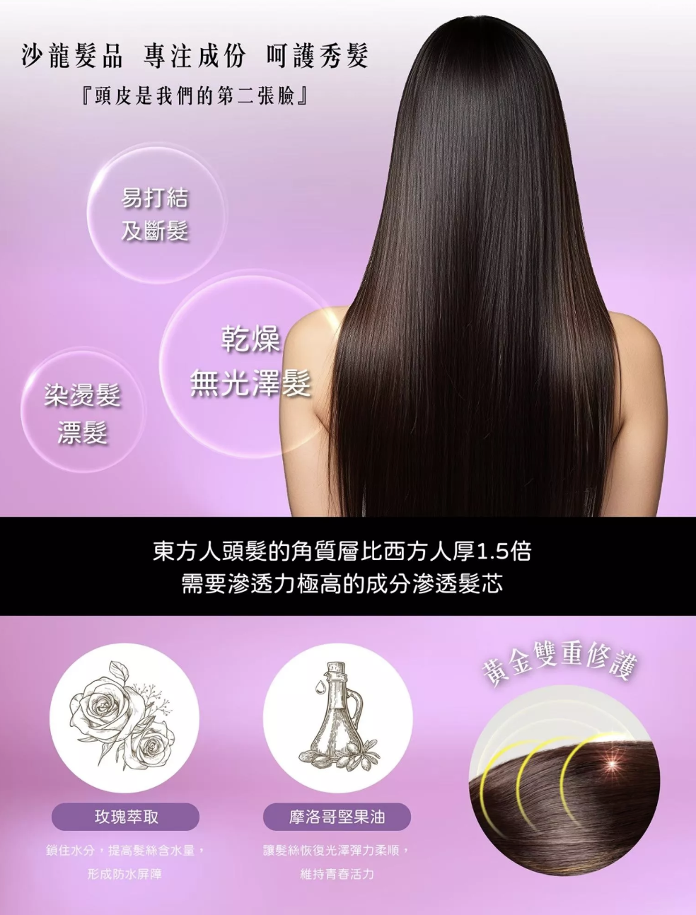 台灣 ARIGOOLU植萃洗髮露500ml-修護（T268 NI330）