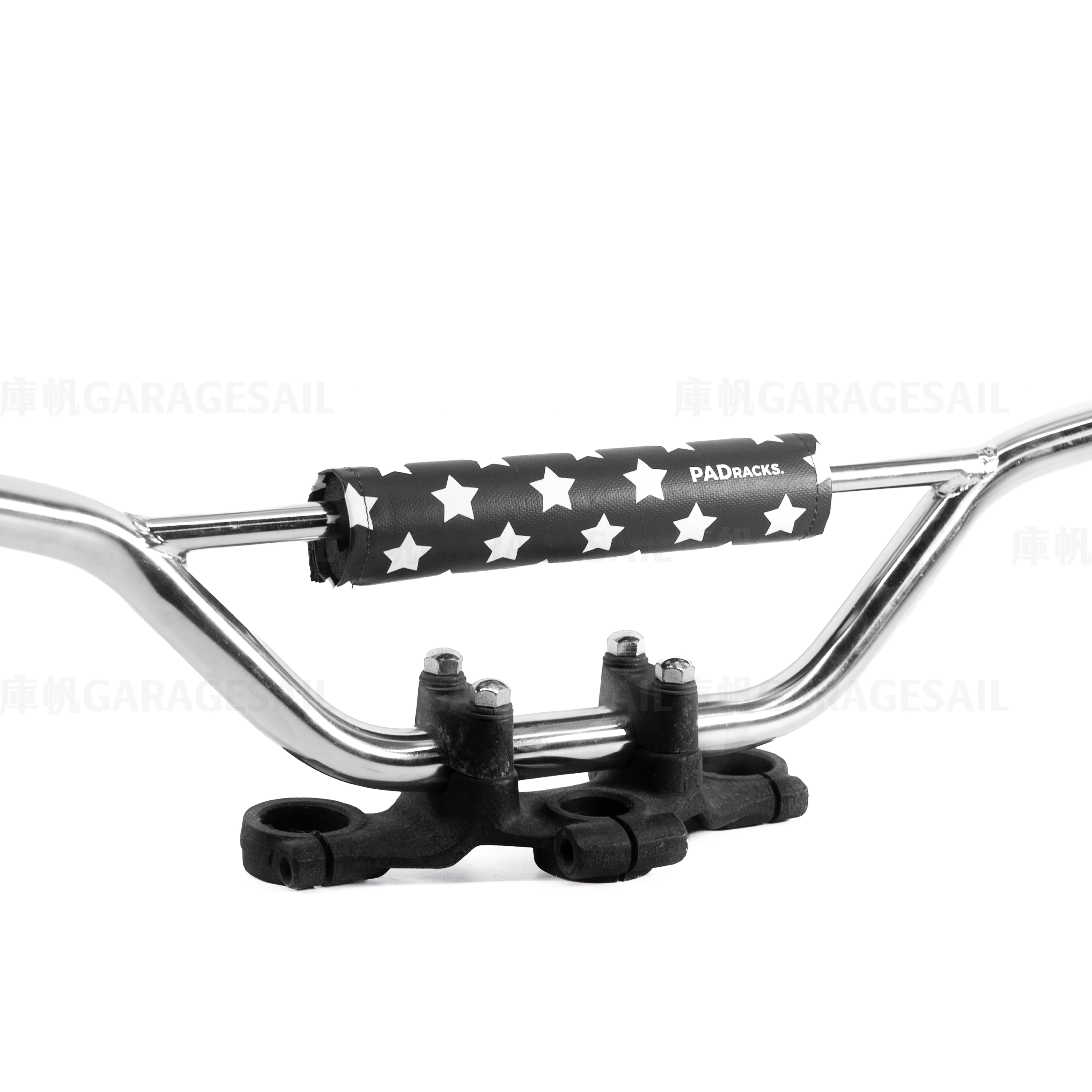 PADracks Moto Bar Pad Checkers - Black star