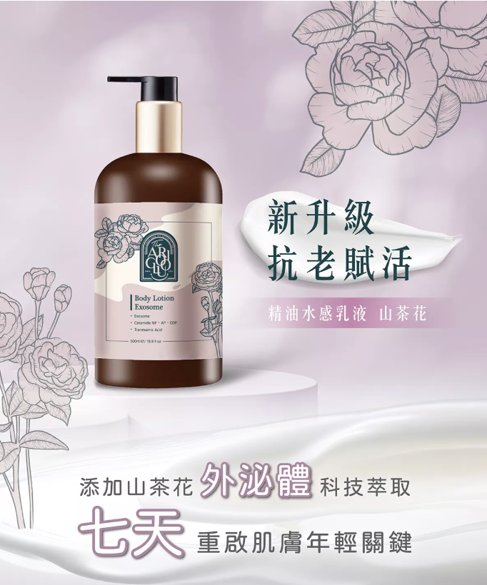 台灣 ARIGOOLU絕對有感水感身體乳液500ml-外泌體（T268 NI334）