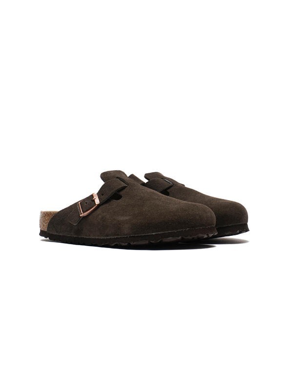 現貨|Birkenstock Boston Soft Footbed Suede Leather (Regular Fit) MOCCA | 0660461