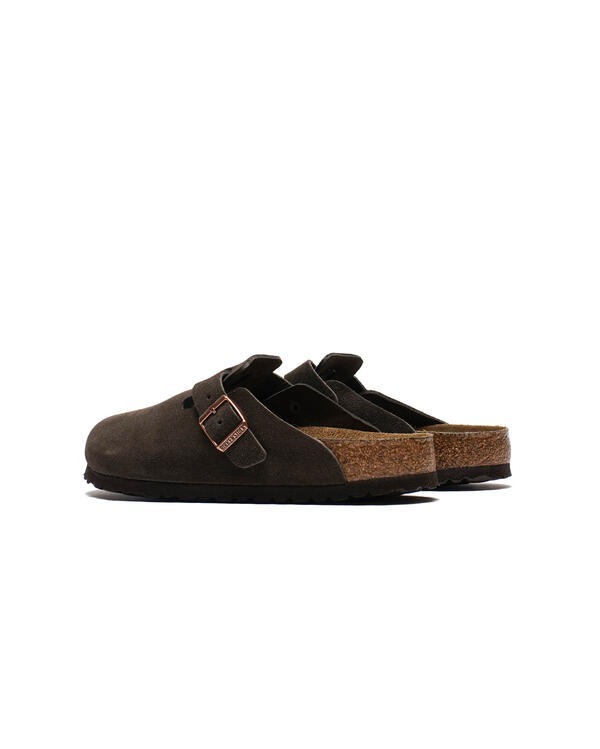 現貨|Birkenstock Boston Soft Footbed Suede Leather (Regular Fit) MOCCA | 0660461