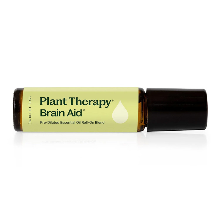 Plant Therapy Brain Aid 頭腦靈活複方精油預稀釋滾珠瓶裝 - 10ml
