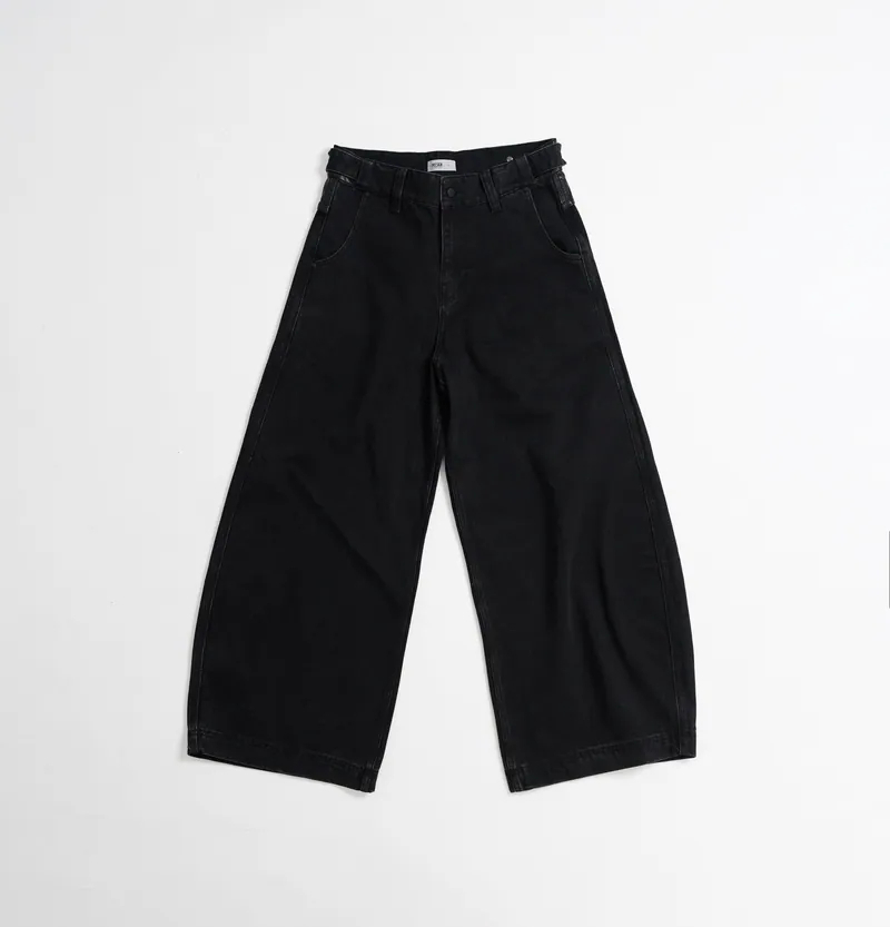MELSIGN｜After Hours Panel Jeans (Black)