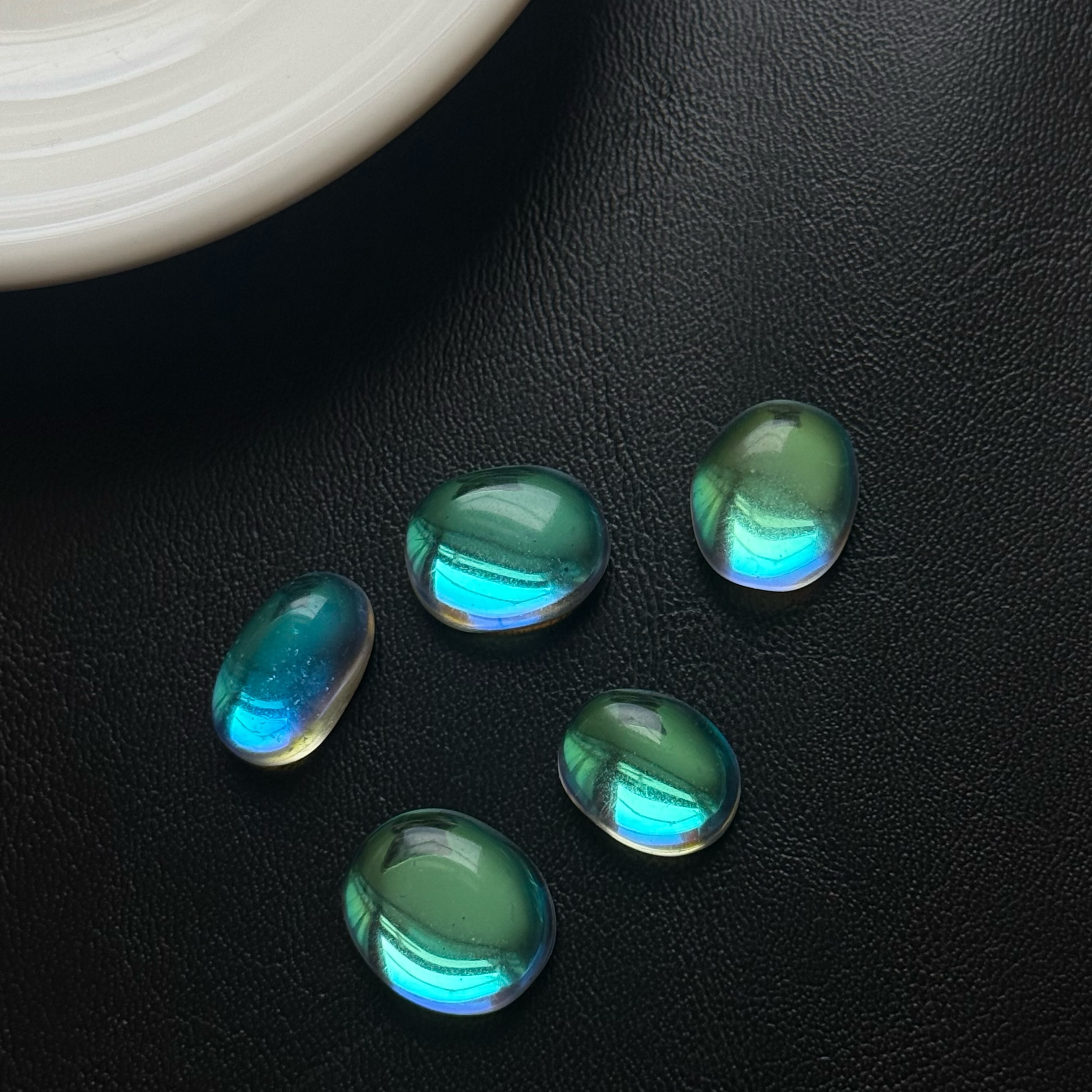 [原石] 水光水晶 / 歐若拉水晶 水晶蛋面 水晶蛋面