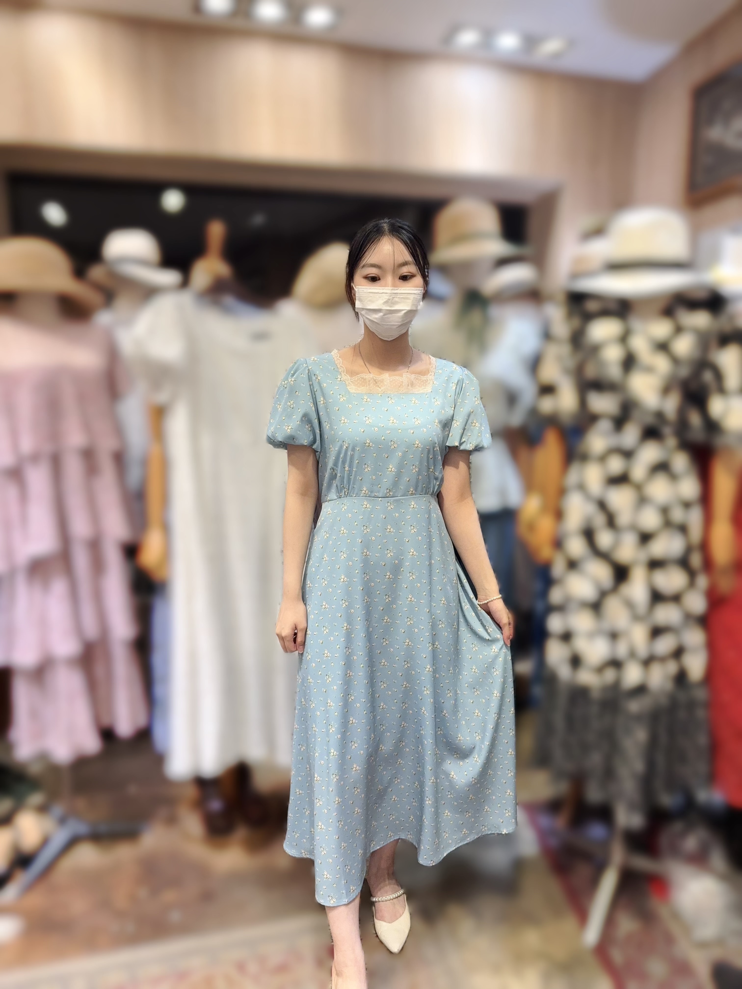 KB42  胸41  腰39    HIP 48  長48   $739