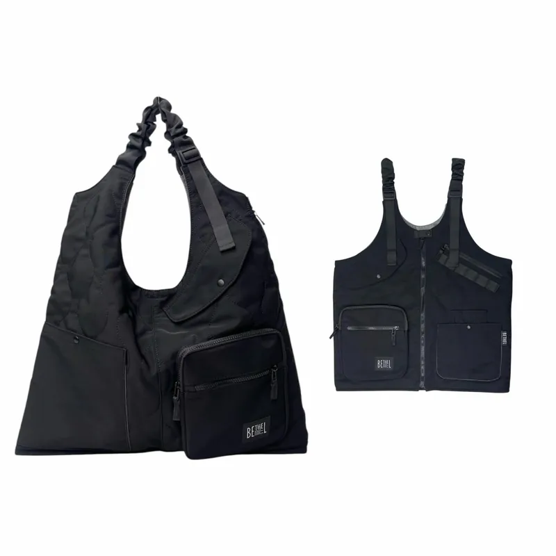DB027 Bethel 多功能背心包(L) (馬甲 / 單肩袋) VEST - Chest: 50cm Length: 54cm / Hem 50cm BAG- W50 x H60 cm