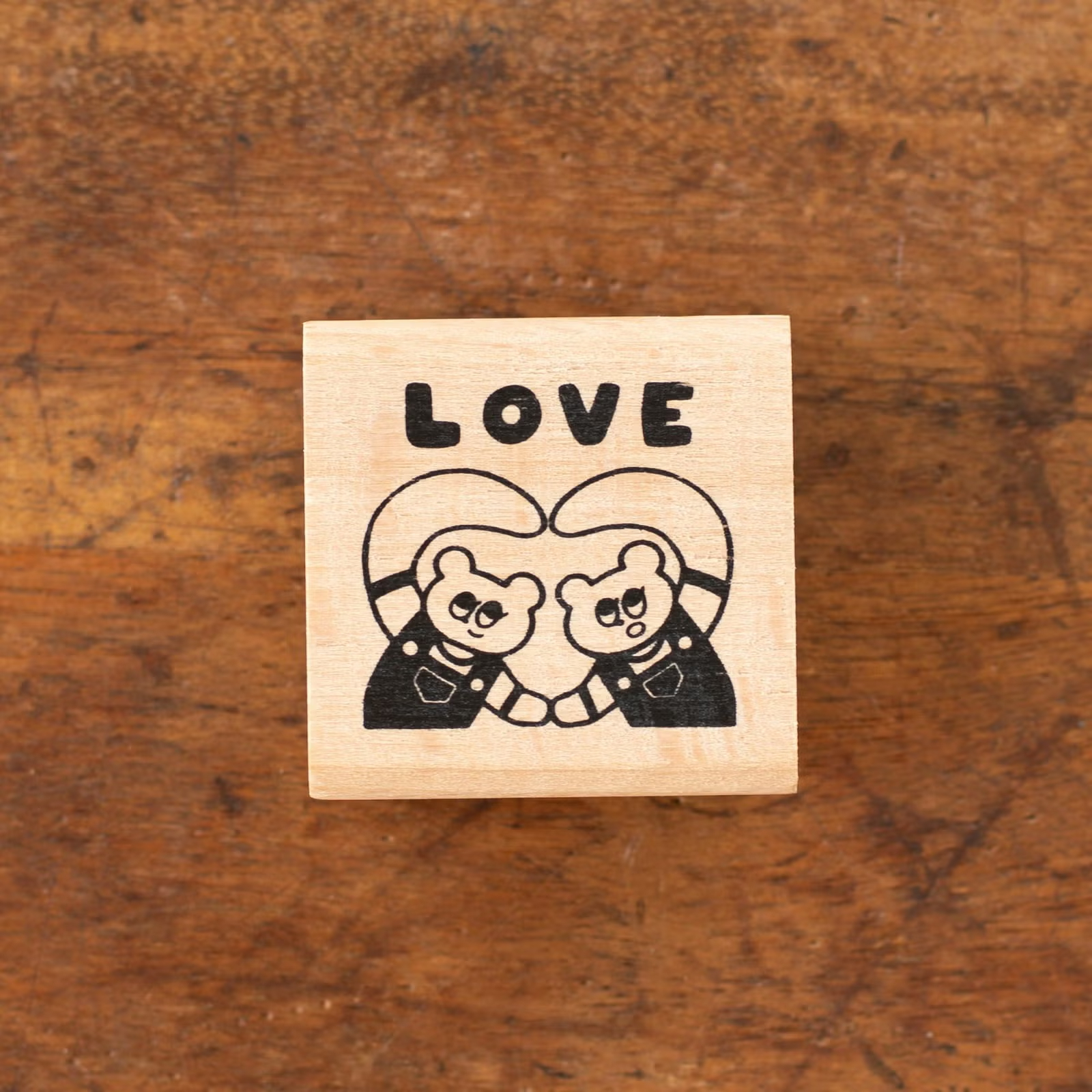木頭章｜popomul.「LOVE」/ 手紙社 / JAPAN