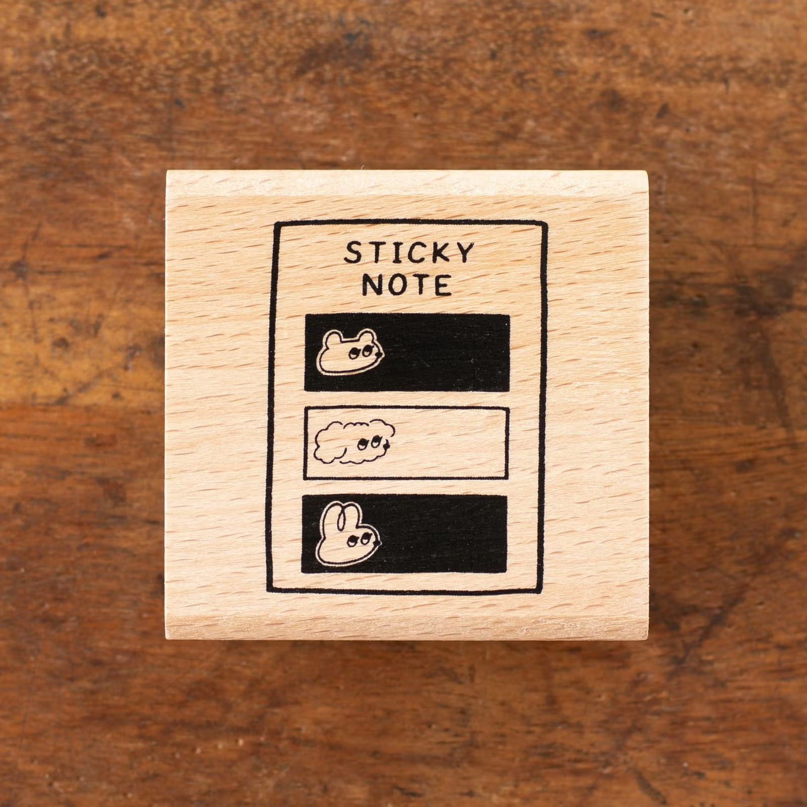 木頭章｜popomul.「STICKY NOTE」/ 手紙社 / JAPAN