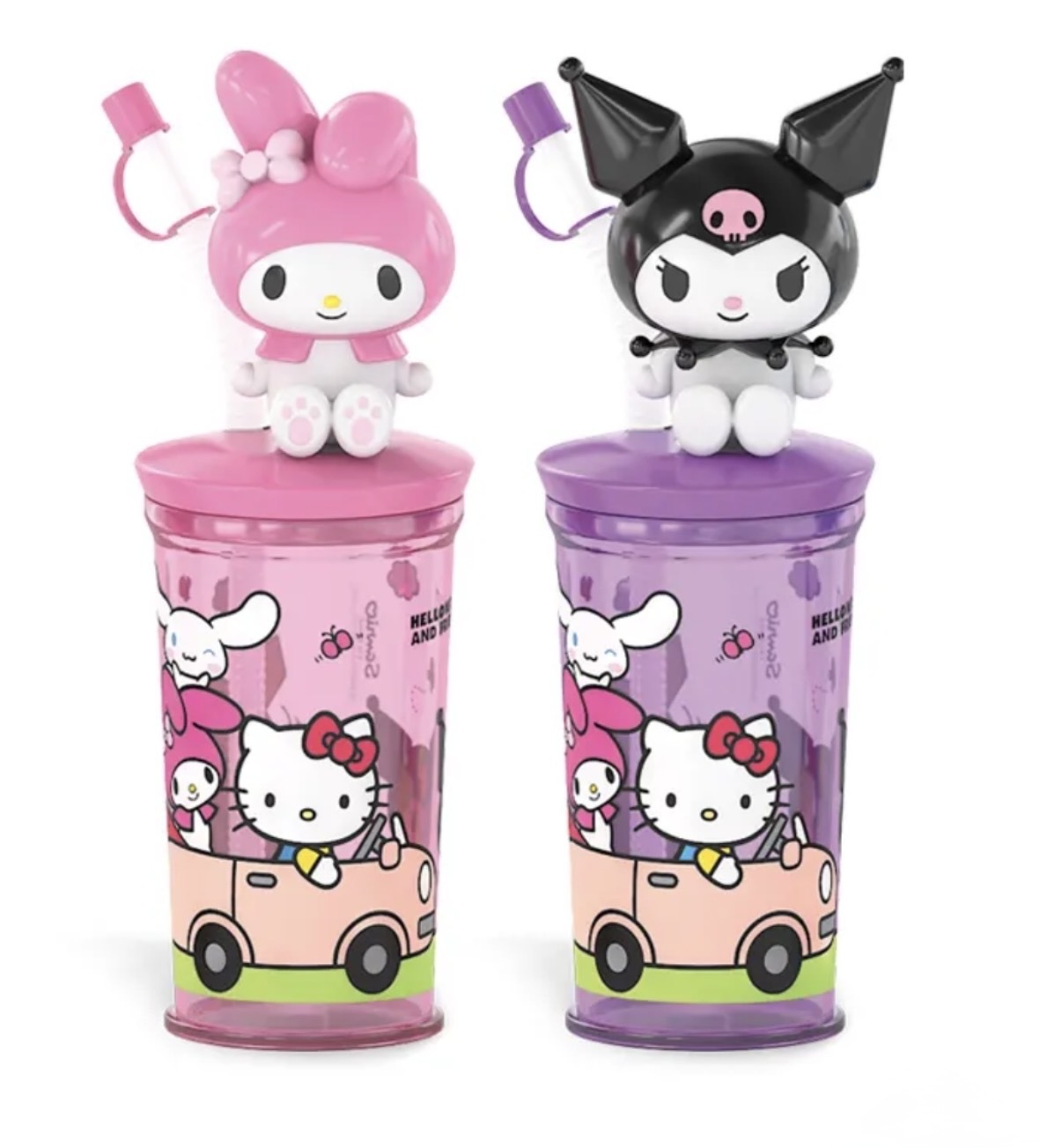 【數量有限】JP Sanrio 立體公仔水杯 8486 TK260801