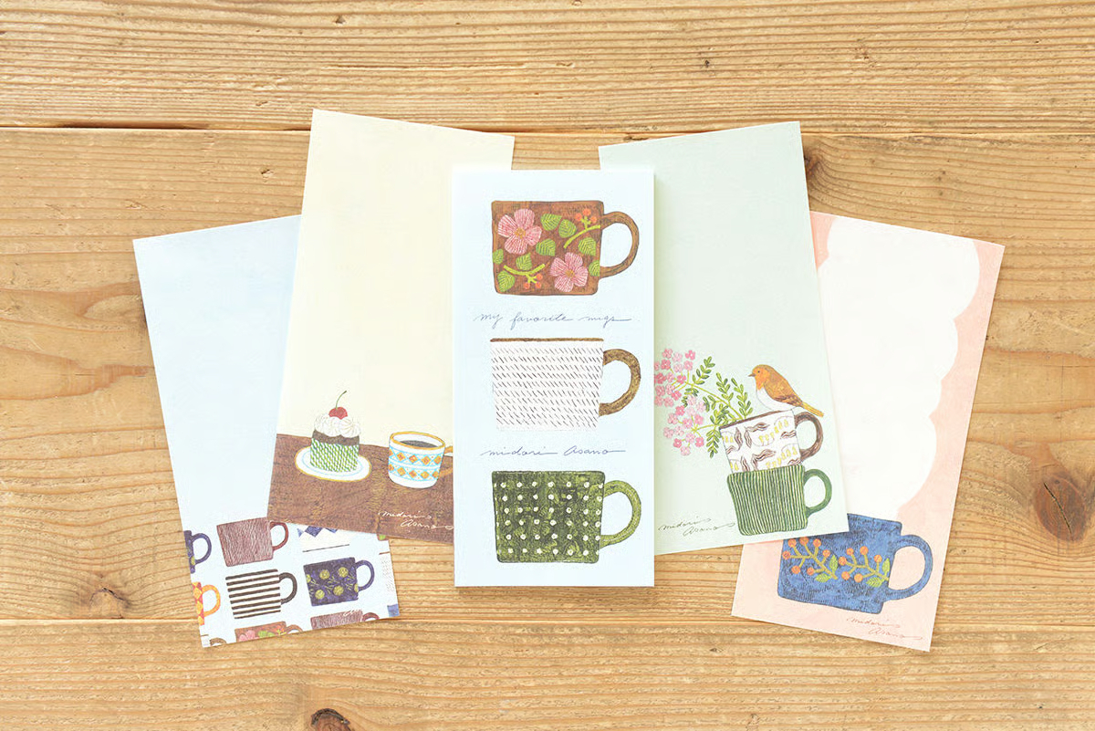 一筆箋 | 浅野みどり「 my favorite mugs」| 表現社 日本