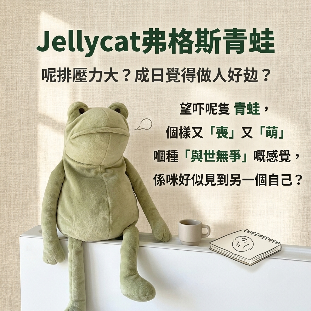 Jellycat弗格斯青蛙