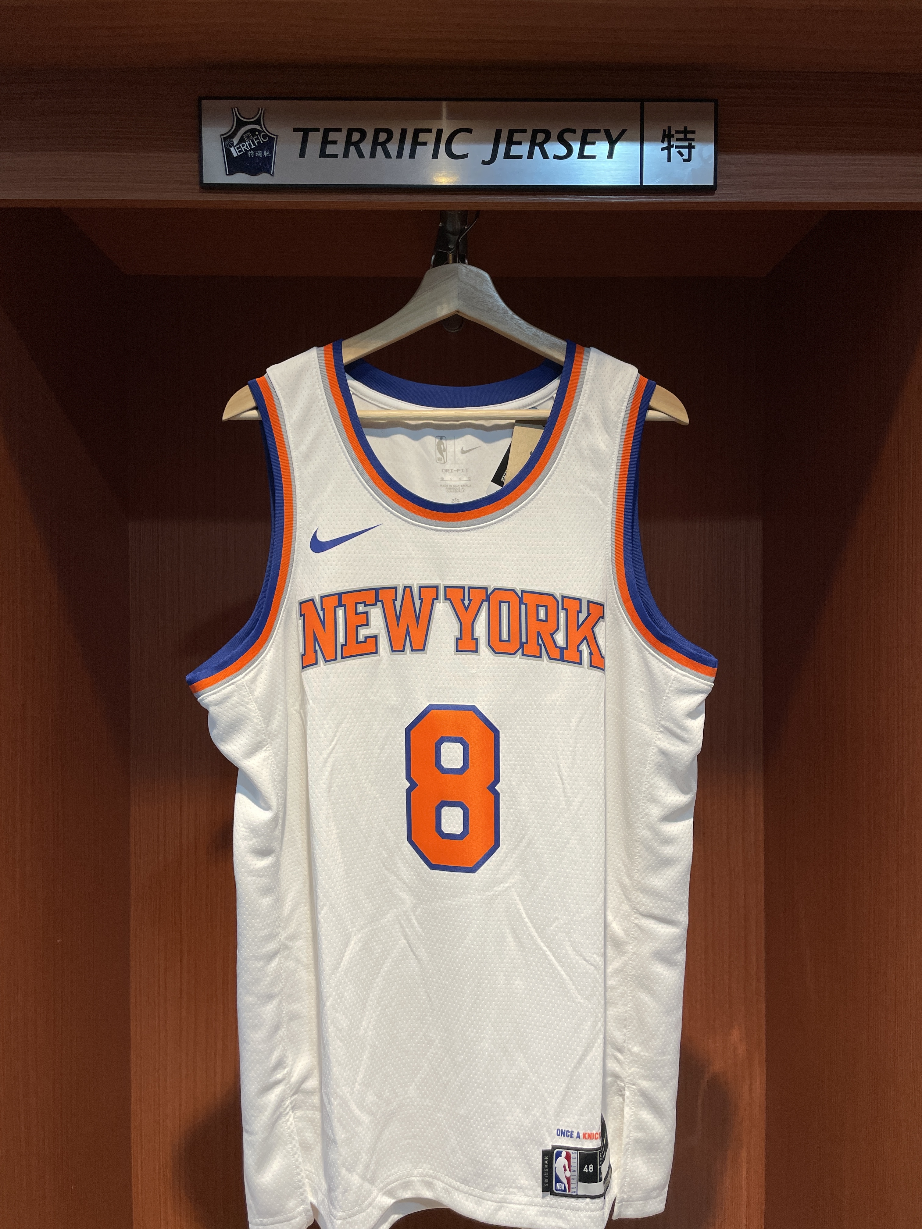 NBA球衣 OG Anunoby 紐約尼克白 Association Nike Swingman 球迷版 熱轉印 全新