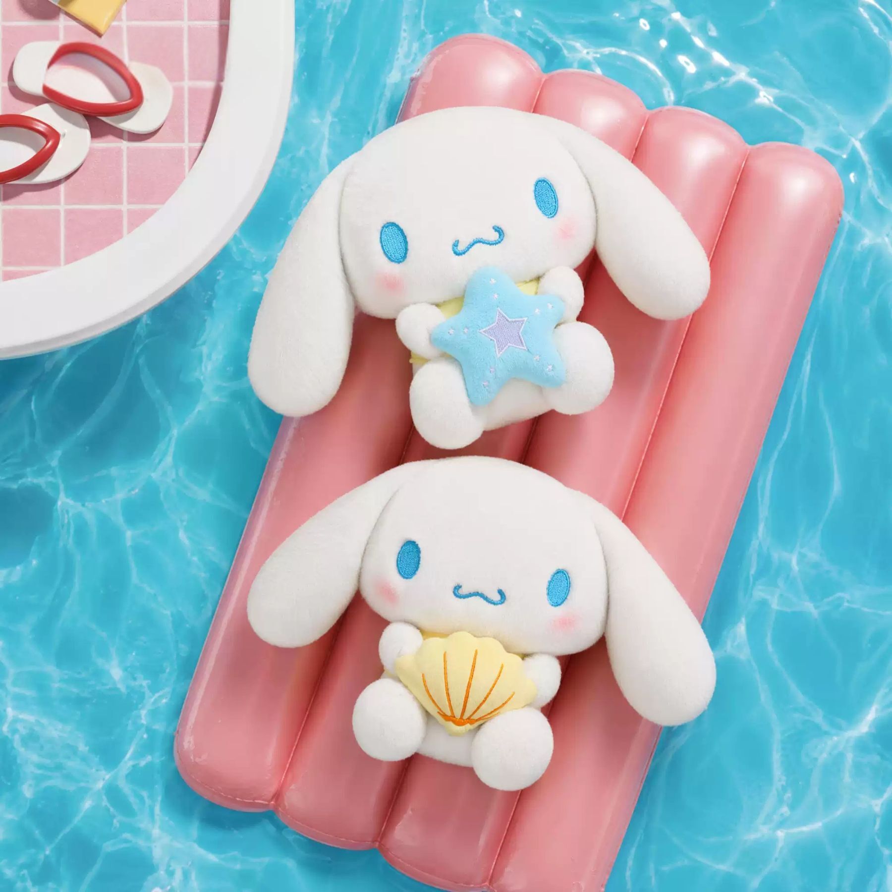 玉桂狗 - Sanrio 沙灘海洋系列毛絨公仔抱枕