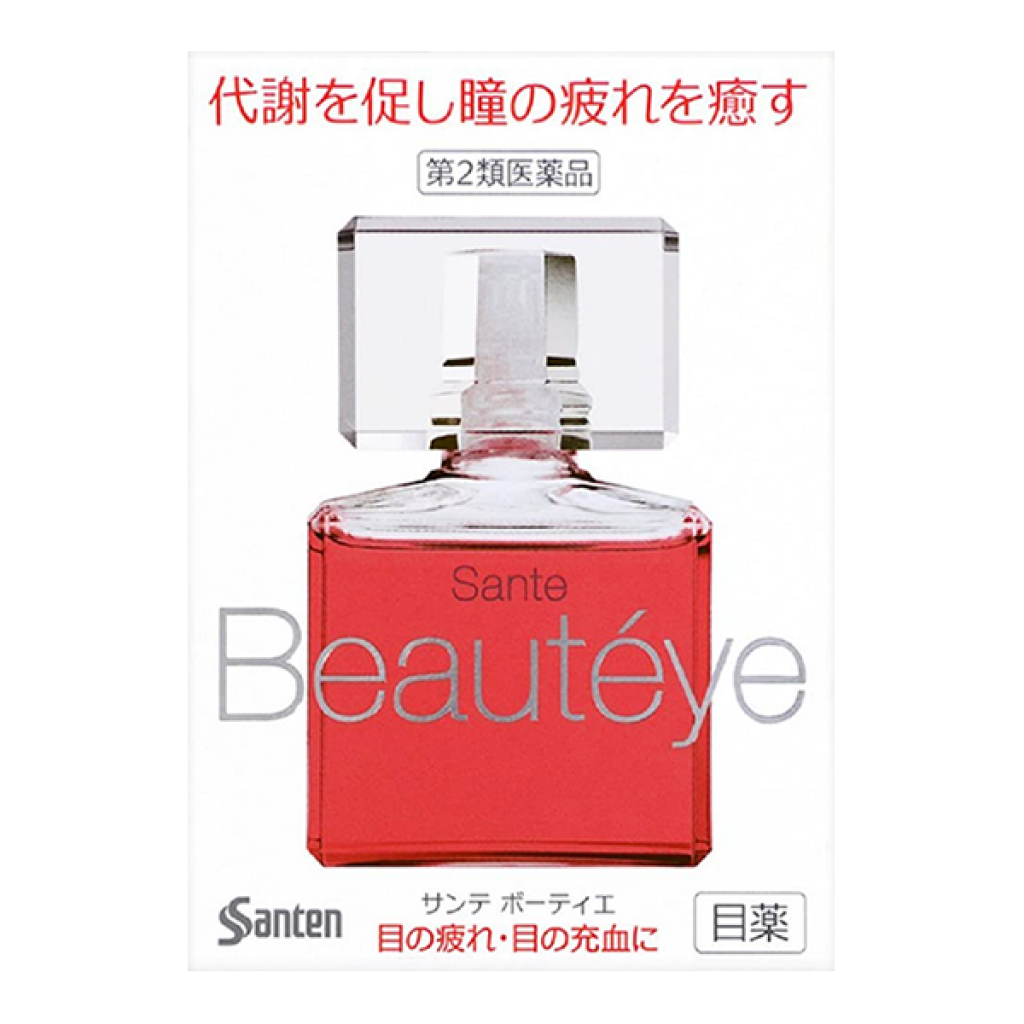 參天 玫瑰亮澤眼藥水 Santen Beauteye 12mL