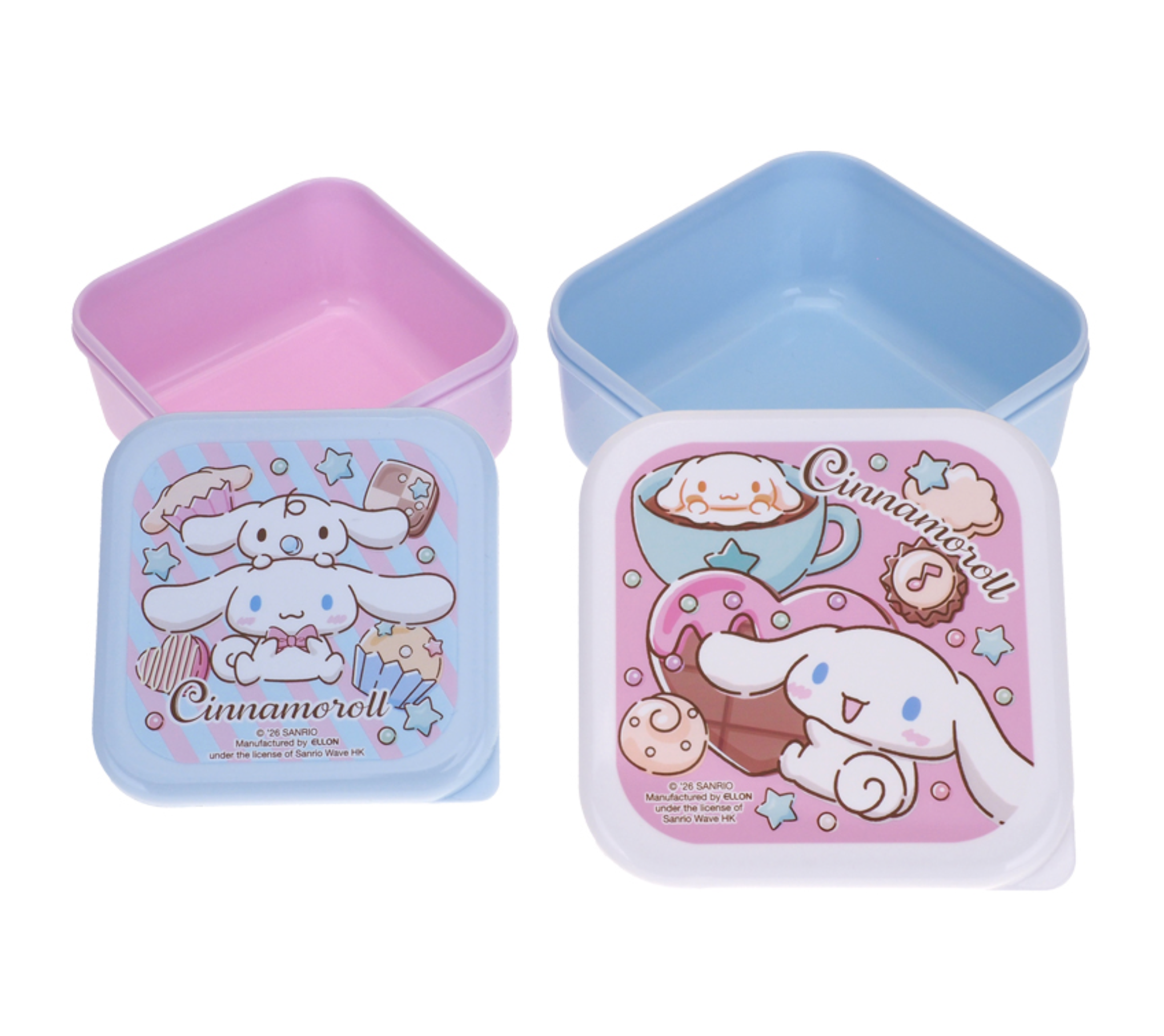 Cinnamoroll 多用途膠盒 -2個裝 9-7122-20