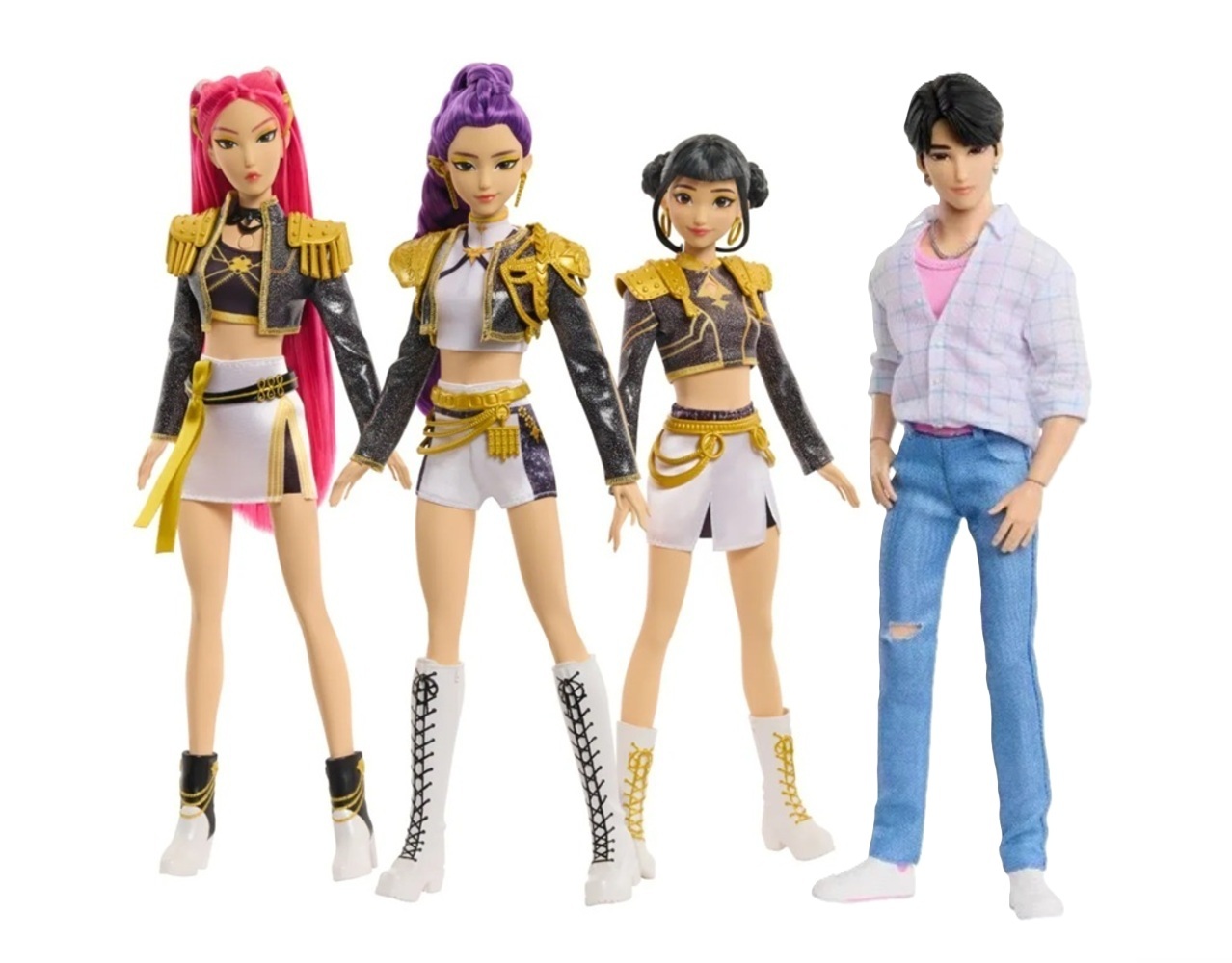 【MATTEL 美泰兒】KPOP獵魔女團 舞台服裝 四人組 strc