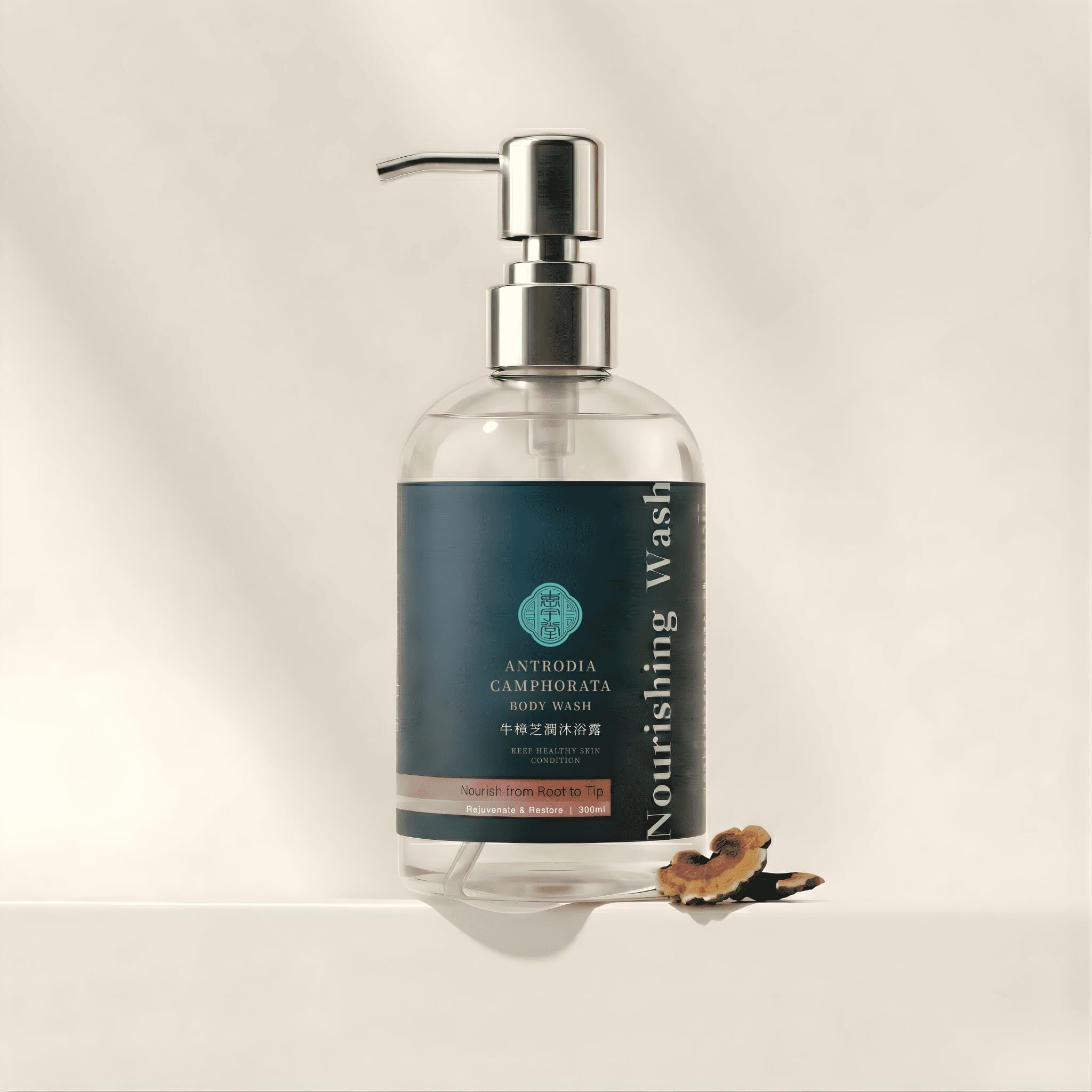 台灣惠宇堂牛樟芝潤沐浴露/洗髮露 300ml/1(T268 TW342)