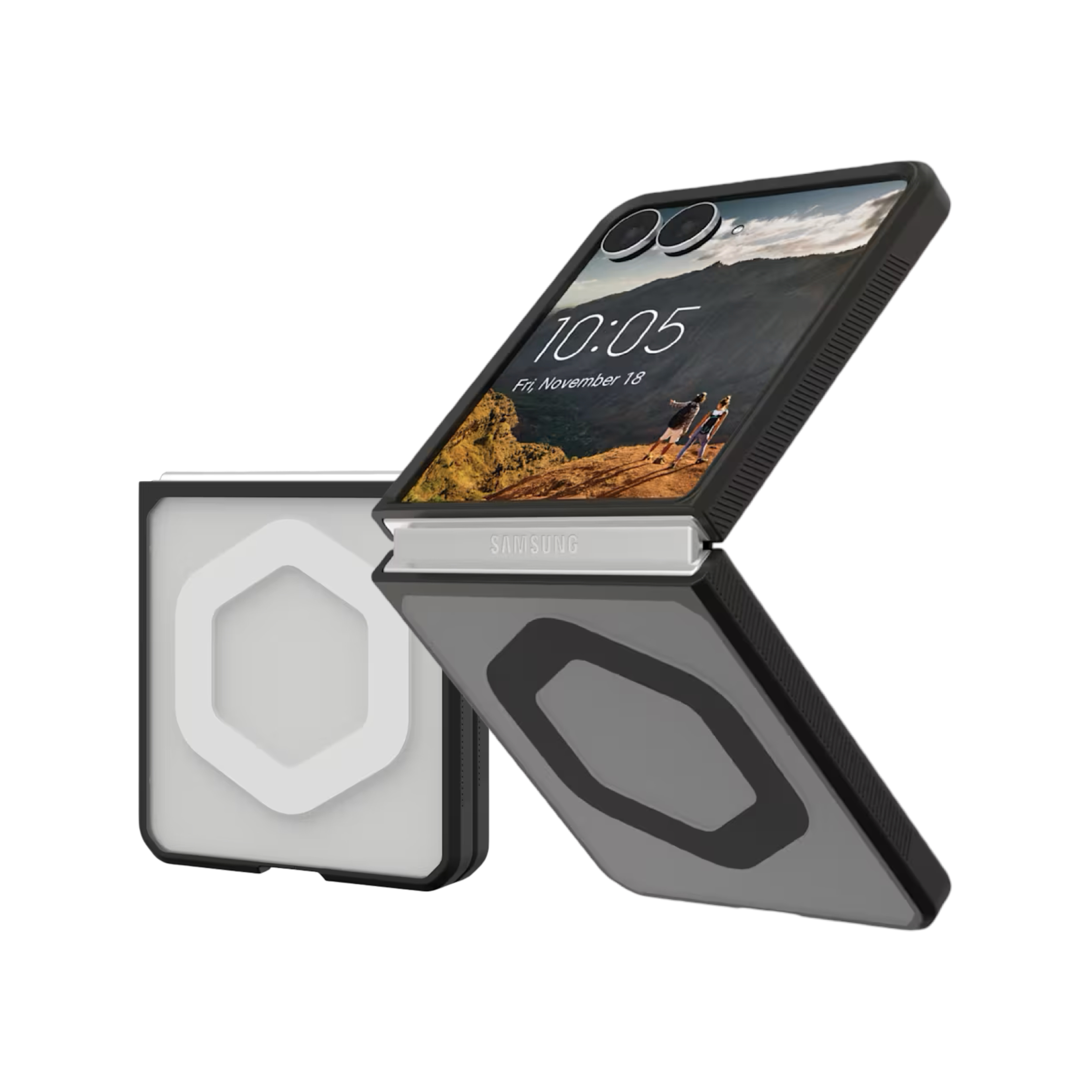 UAG Galaxy Z Flip 8 Mouve 輕量磁吸防撞保護殼