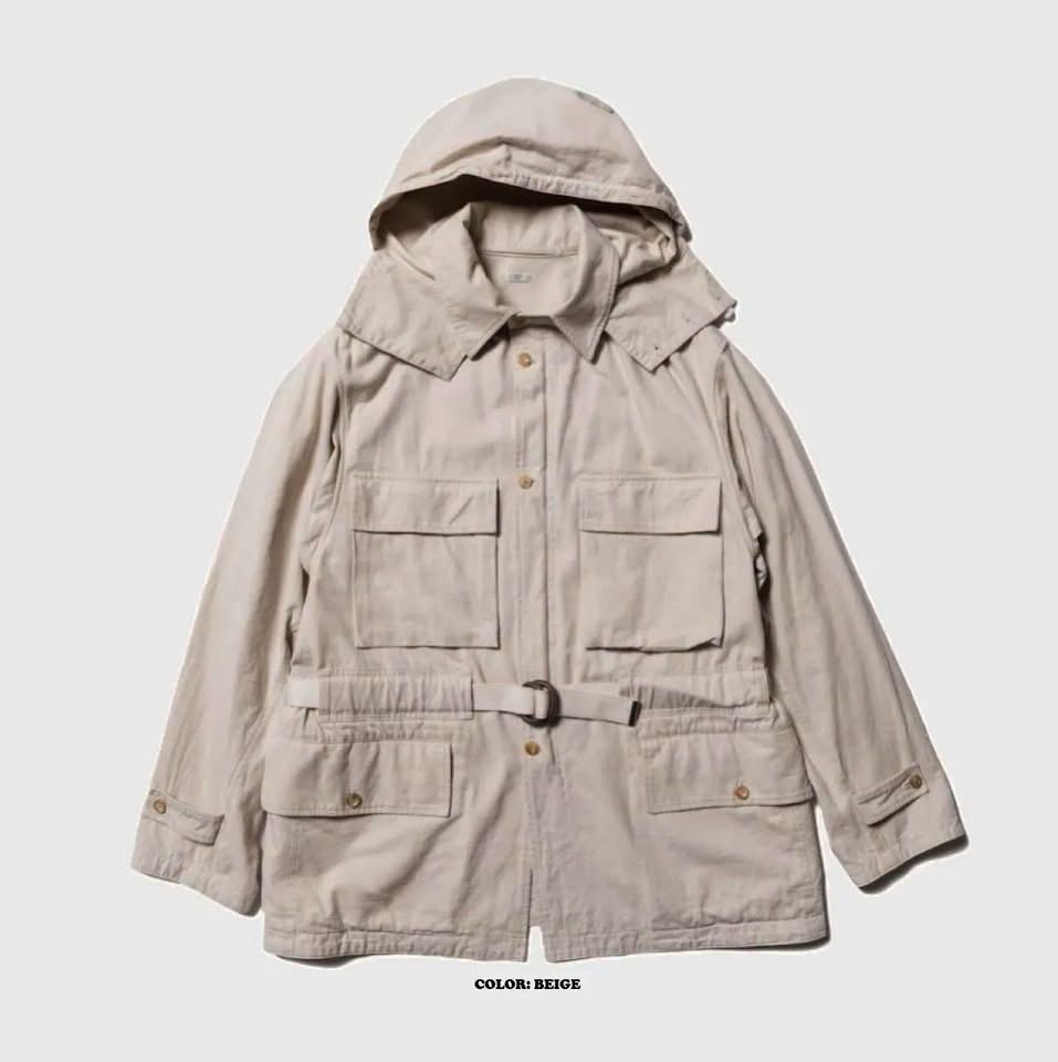 LAST SALE: A.PRESSE VINTAGE US ARMY MOUNTAIN JACKET - BEIGE PRE ORDER ITEM (預訂中)