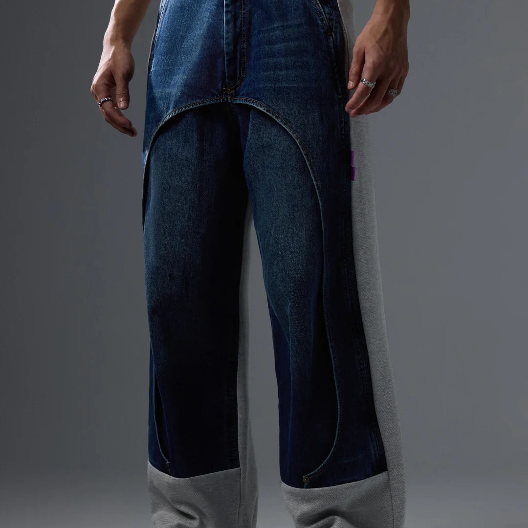 NEISH Mirror Denim Trousers - Remake