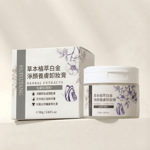台灣惠宇堂淨顏養膚卸妝膏 80g (T268 TW349)