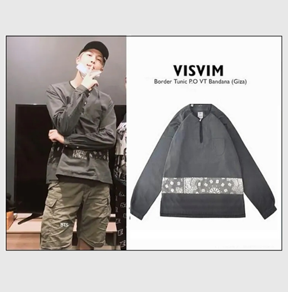 VISVIM BORDER TUNIC P.O. VT BANDANA SHIRT L/S (( USED A )) 中古美品 - SIZE 2 PRE ORDER ITEM (預訂中)