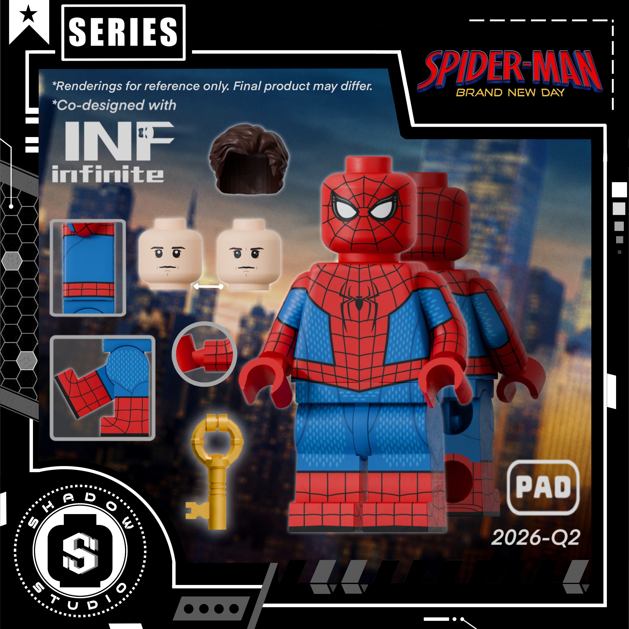 [Shadow Studio][Preorder] Brand New Day Spider-Man [PADprinted]
