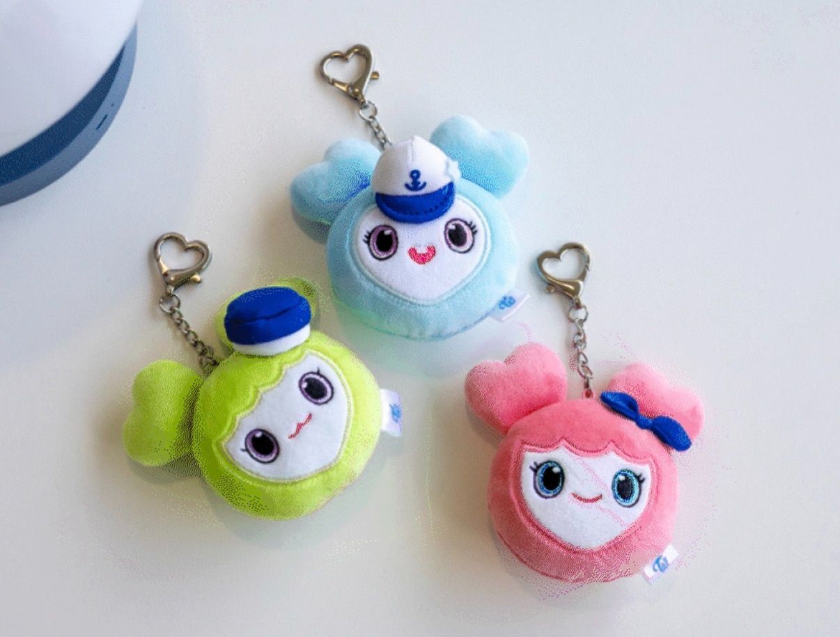 在台現貨｜TWICE 臉娃吊飾 LOVELY FACE KEYRING MARINE Ver.