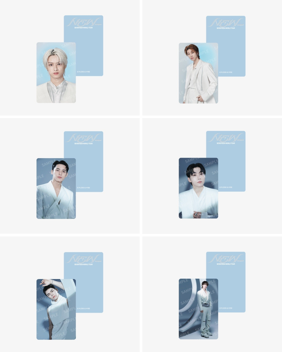 台灣現貨｜SEVENTEEN [NEW] 隨機小卡組 Trading Card Set