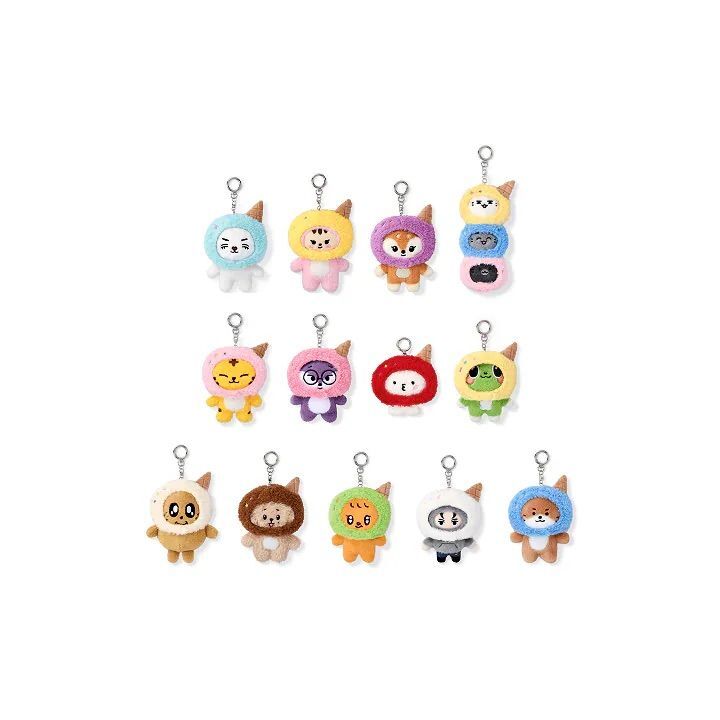 台灣現貨｜SEVENTEEN MINITEEN 冰淇淋 PLUSH KEYRING