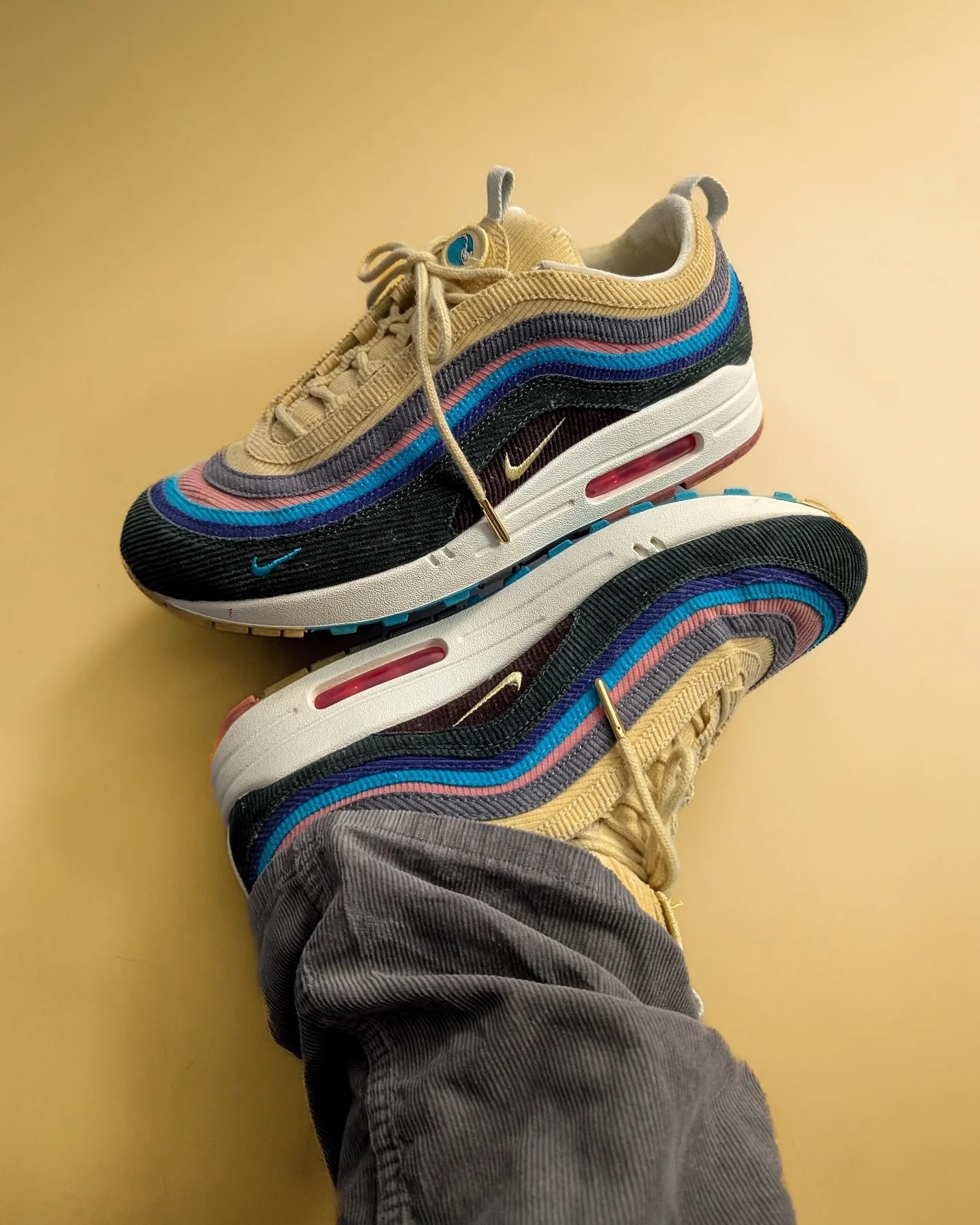 【逢甲FUZZY】Sean Wotherspoon x Nike Air Max 1/97 彩虹 AJ4219-400