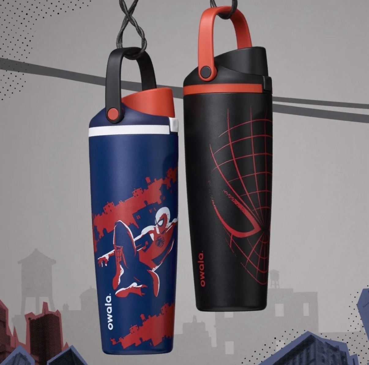 （預購）Owala FreeSip Sway 30oz  Spider-Man 蜘蛛人 漫威聯名