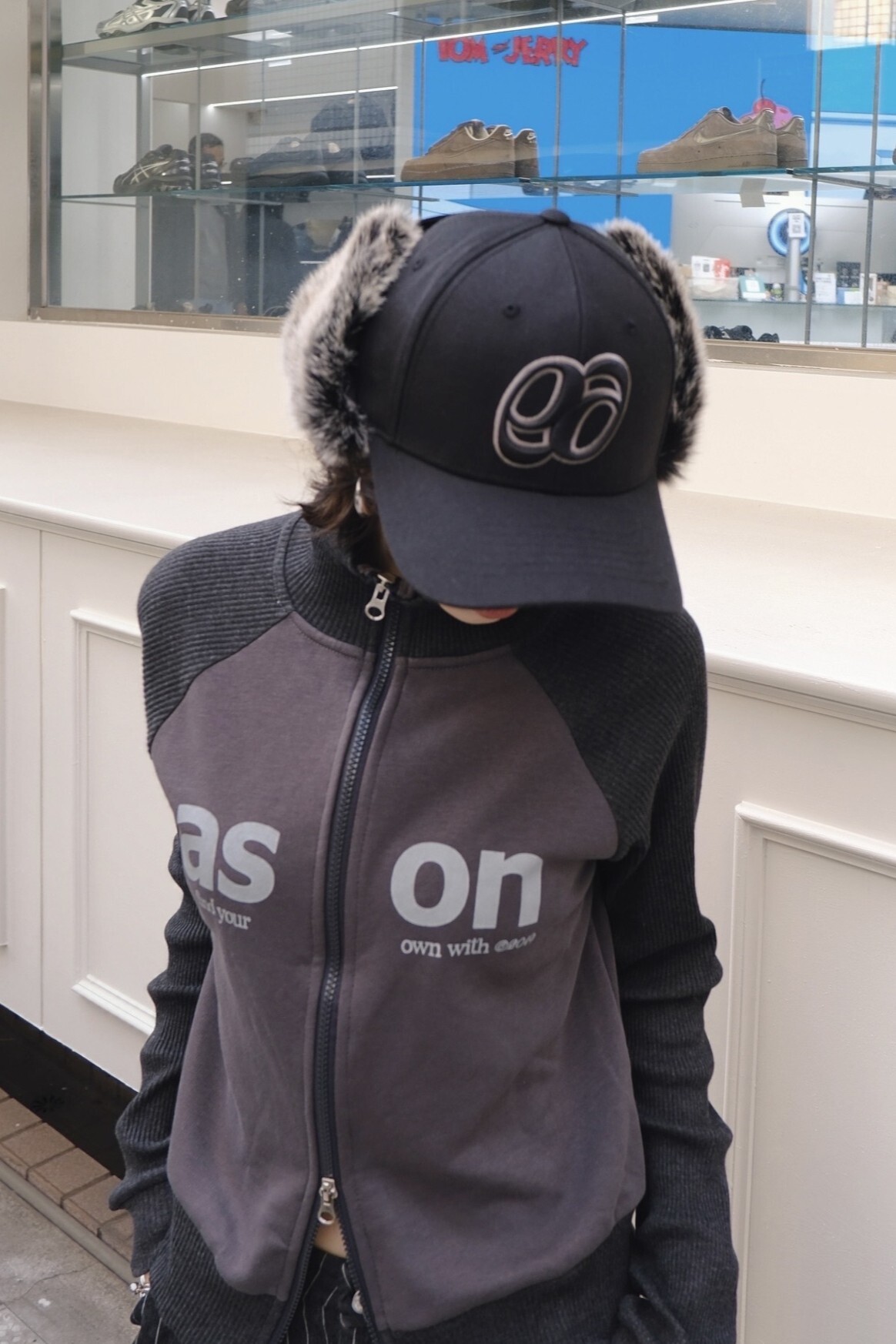 <帽控注意帽帽亂亂賣🤩> ASON DOMB CAP 刺繡 LOGO 毛毛 絨毛 遮耳帽