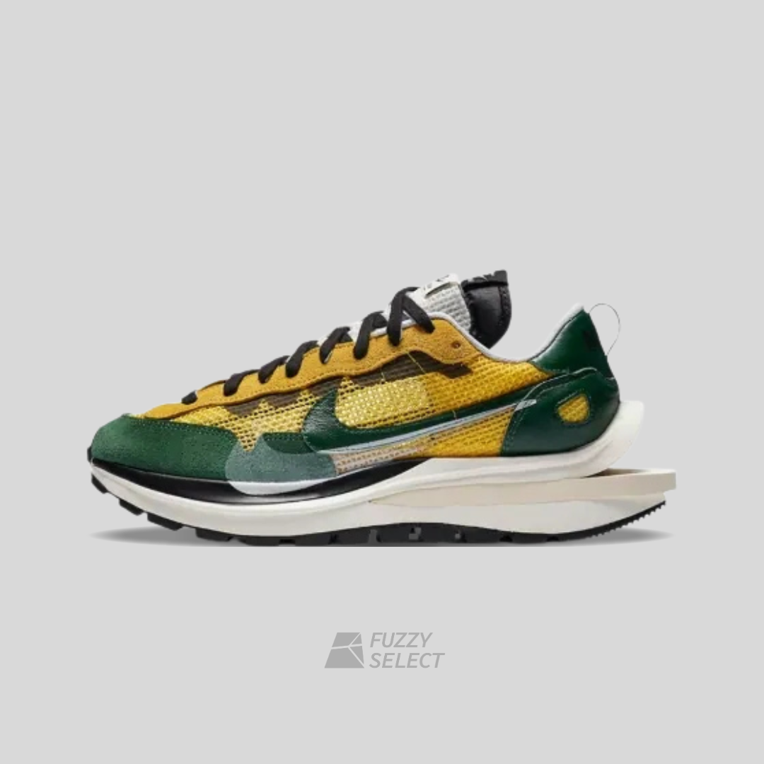 【逢甲FUZZY】Sacai x Nike vapor waffle "yellow green" 黃綠 綠勾 CV1363-700
