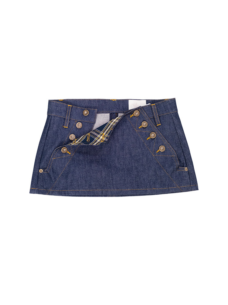Newsboy Mini Skirt