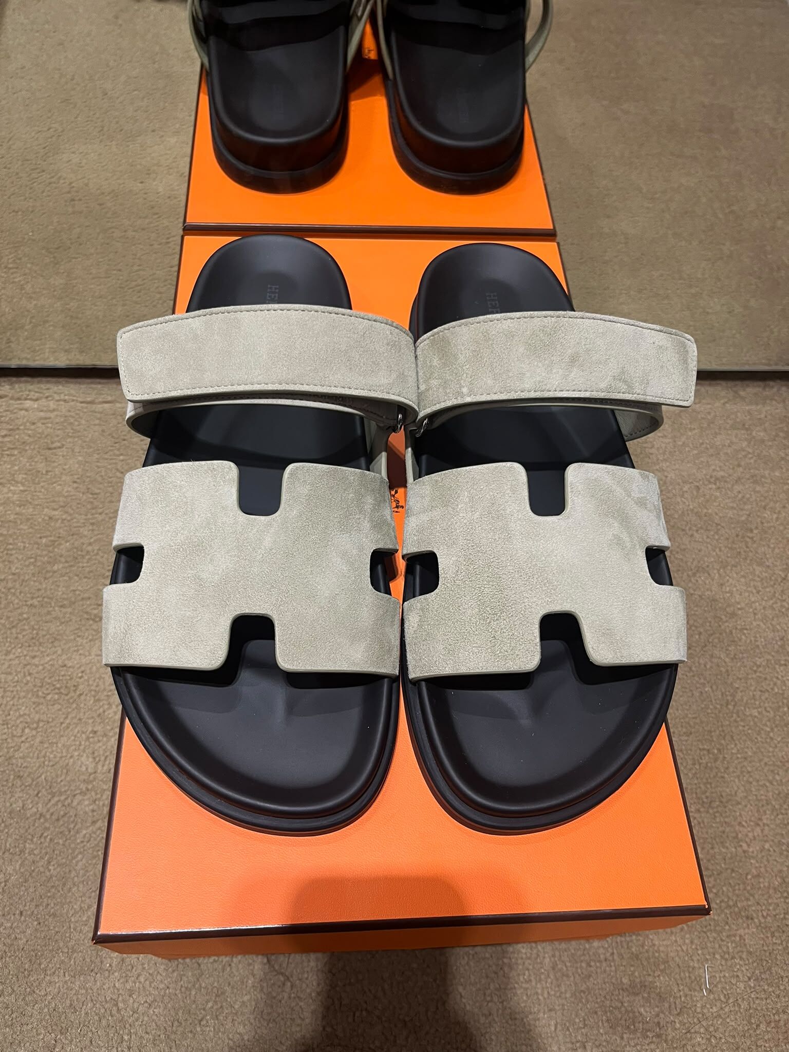 Chypre sandal vert Mosaique (可預訂size)