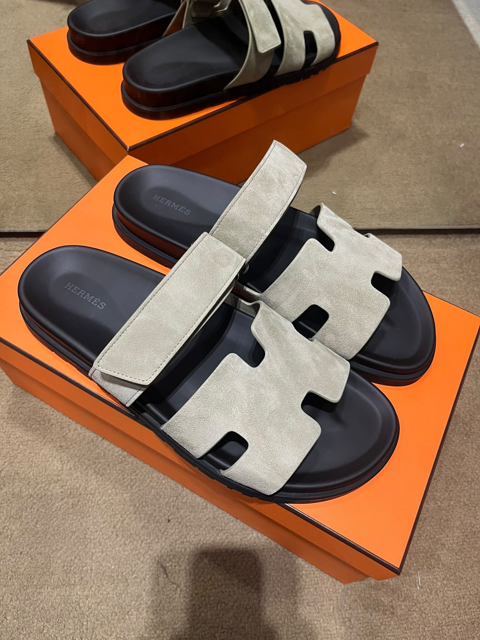 Chypre sandal vert Mosaique (可預訂size)