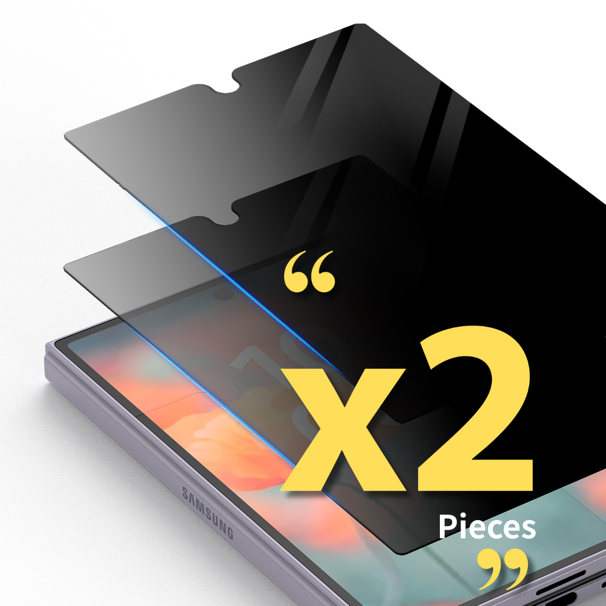 【韓國 Araree】Core Privacy Galaxy Z Fold 8 防窺螢幕保護貼 (2張裝) 保護貼 (原裝行貨)