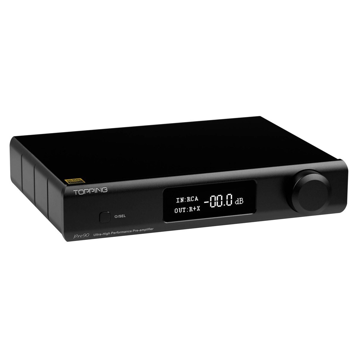 TOPPING – PRE90 Desktop Balanced Preamplifier | EXT90 input expander can be added separately