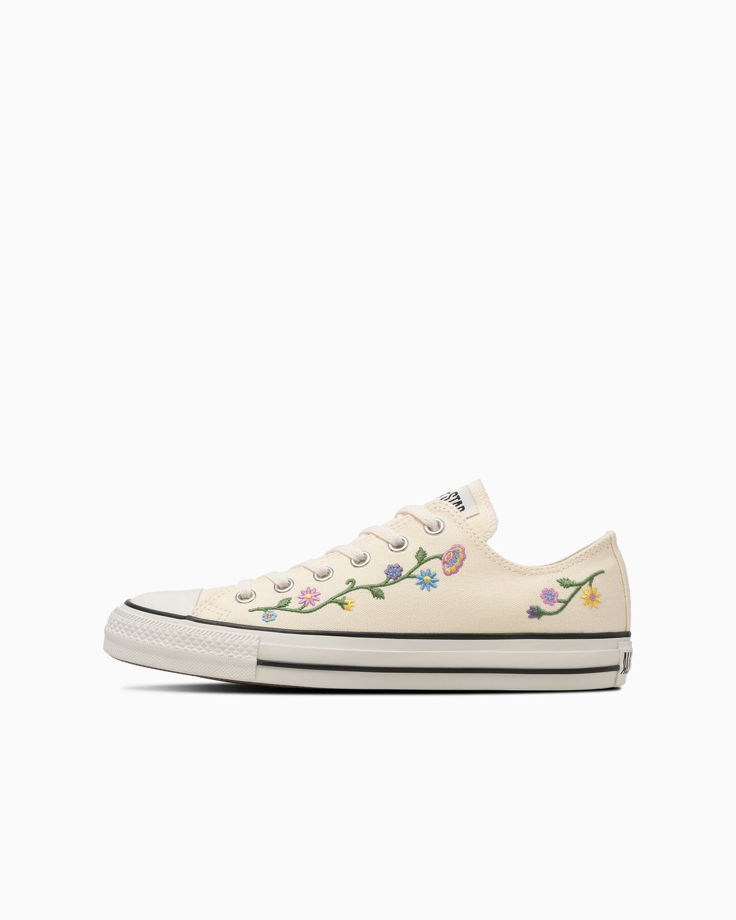 預購┃CONVERSE ALL STAR FOLKSTITCH OX 低筒 帆布鞋 刺繡 象牙白