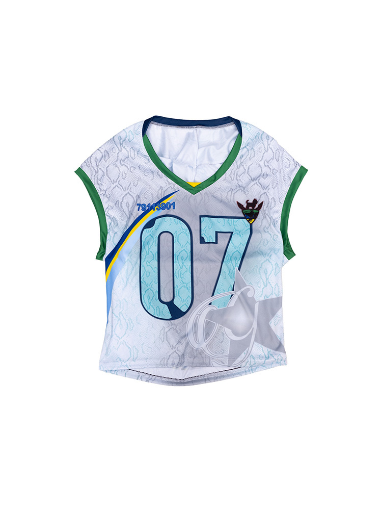 Sudamerica Soccer Jersey - Sliver