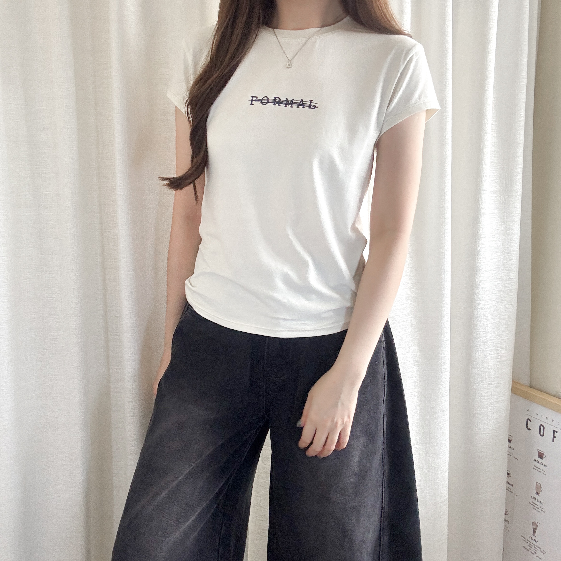 Slim cut x formal tee