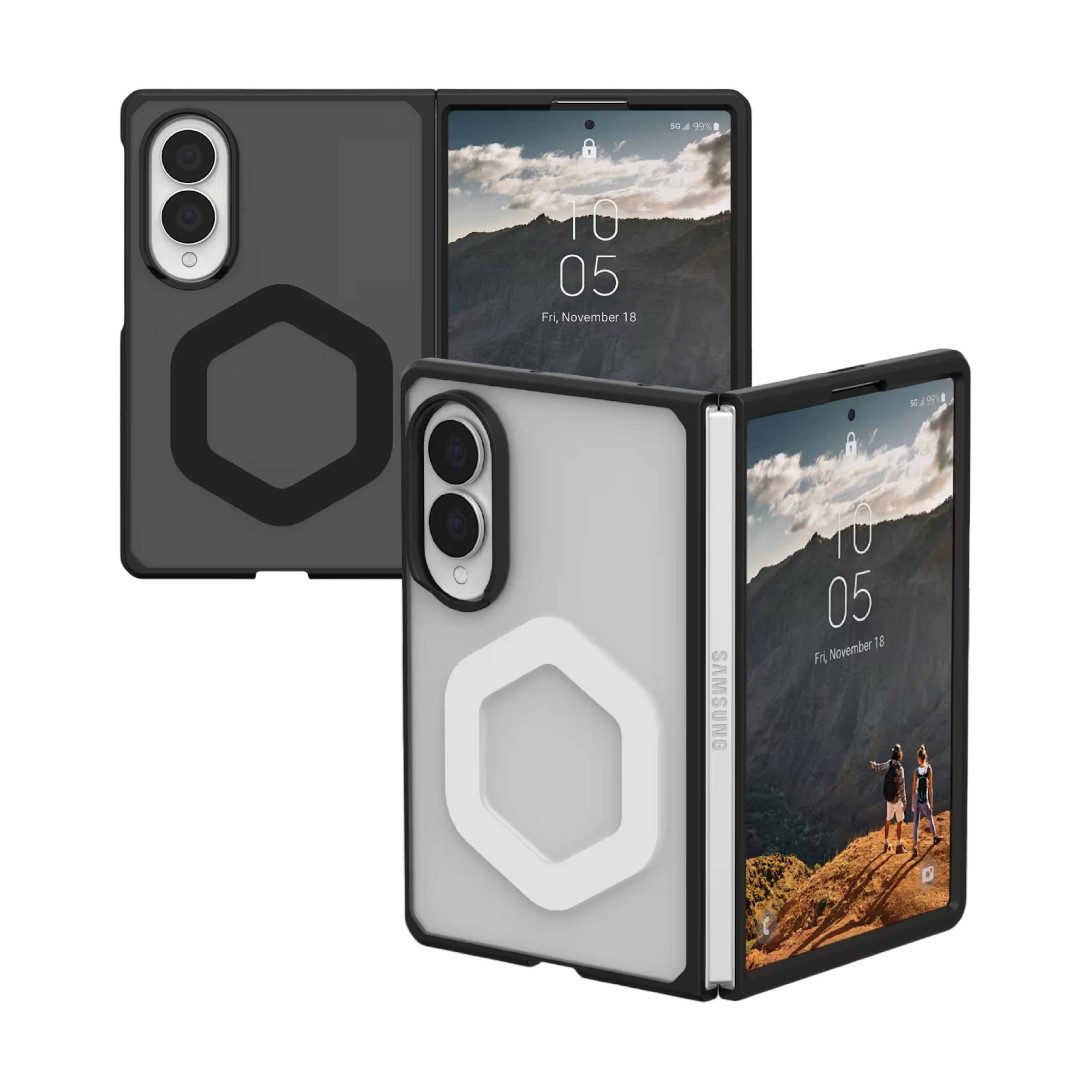 UAG Galaxy Z Fold 8 Mouve 輕量磁吸防撞保護殼