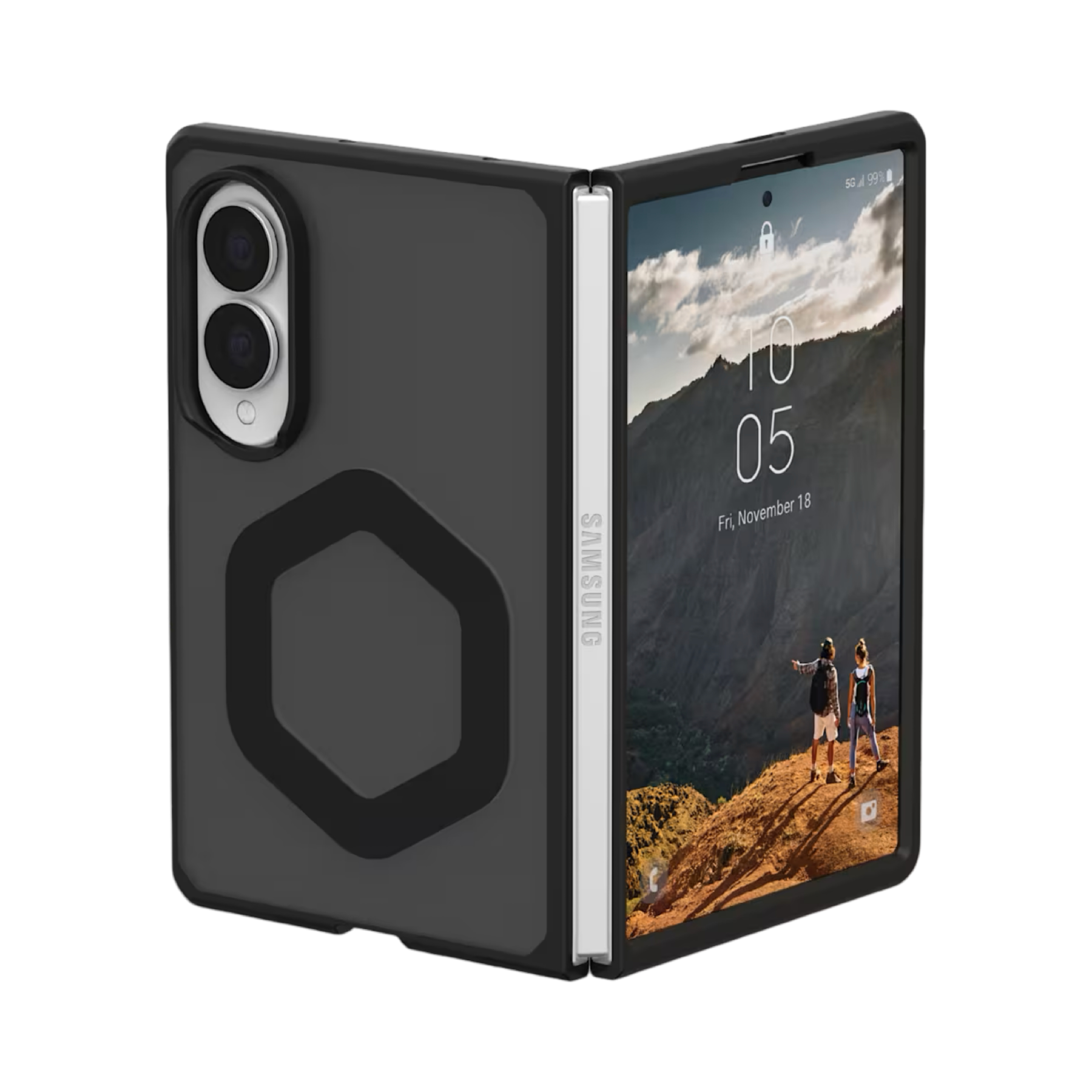 UAG Galaxy Z Fold 8 Mouve 輕量磁吸防撞保護殼