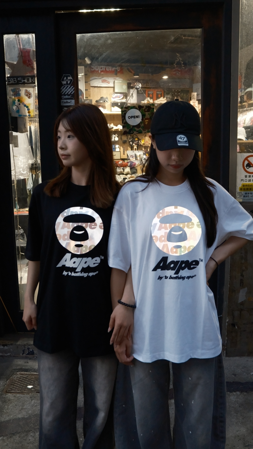 AAPE 反光 猿頭 短Tee AAPTEM1639XXQ 1639