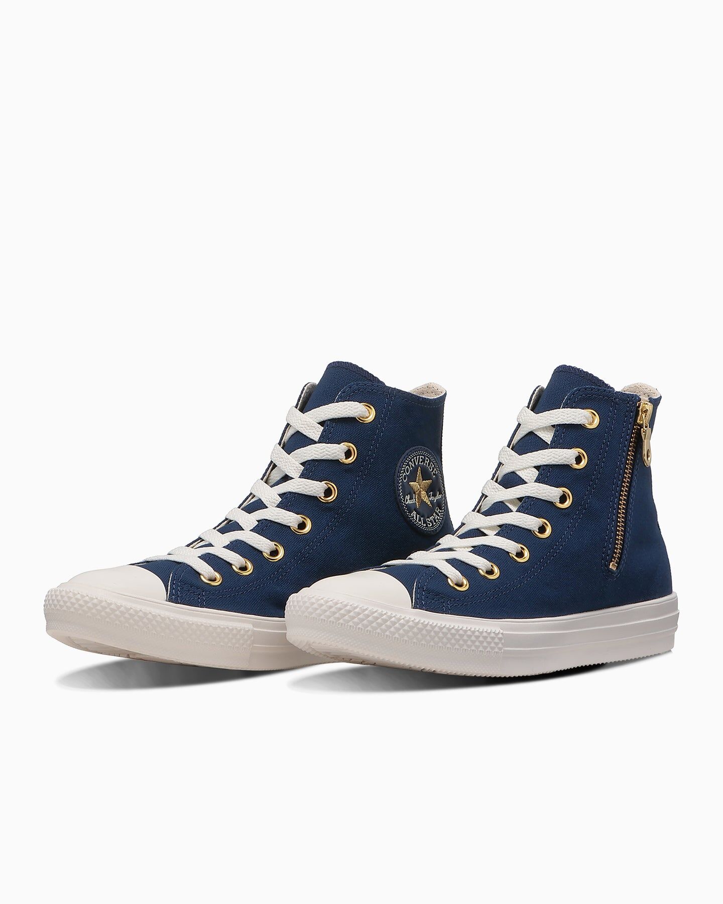 預購┃CONVERSE ALL STAR LIGHT STARSTITCH Z HI 高筒 拉鍊 帆布鞋 刺繡星星 深藍