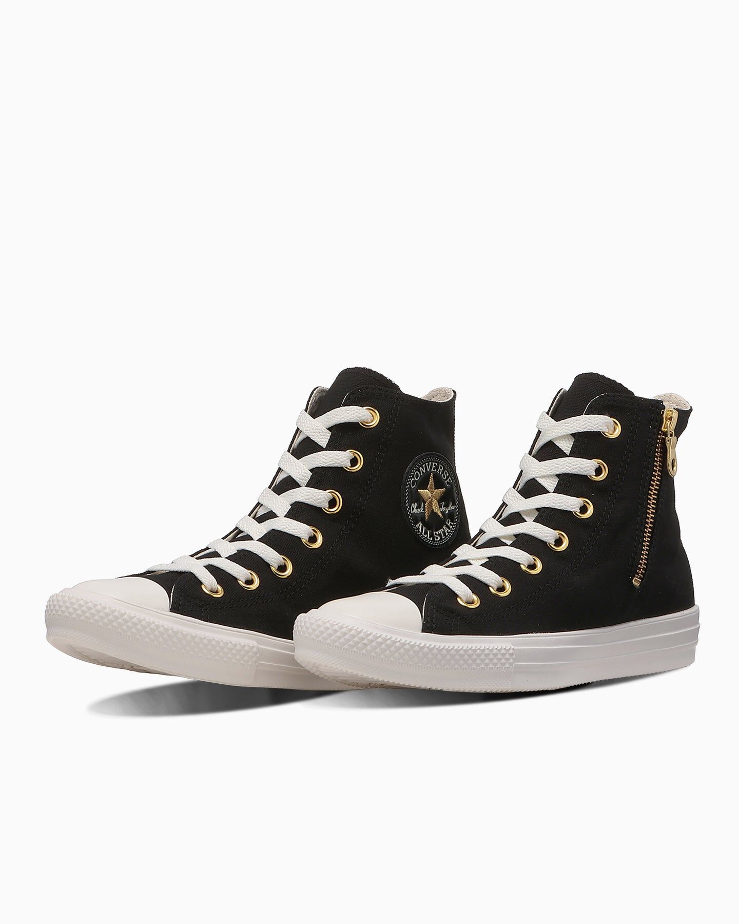 預購┃CONVERSE ALL STAR LIGHT STARSTITCH Z HI 高筒 拉鍊 帆布鞋 刺繡星星 黑色