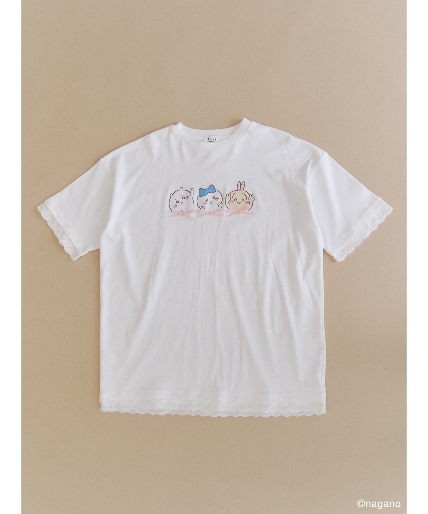merry jenny / Chiikawa Ribbon Tee