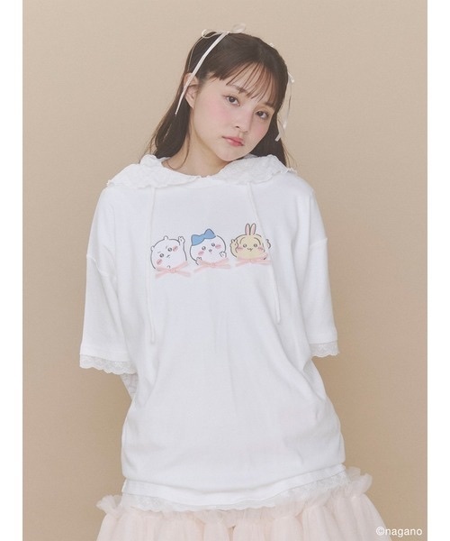 merry jenny / Chiikawa Ribbon Tee
